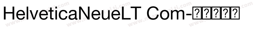 HelveticaNeueLT Com字体转换